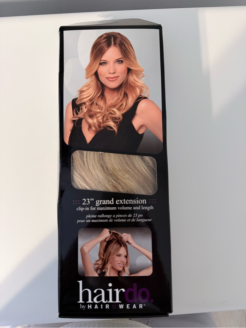 23" Grand Extension Clip-In Hair - Blonde